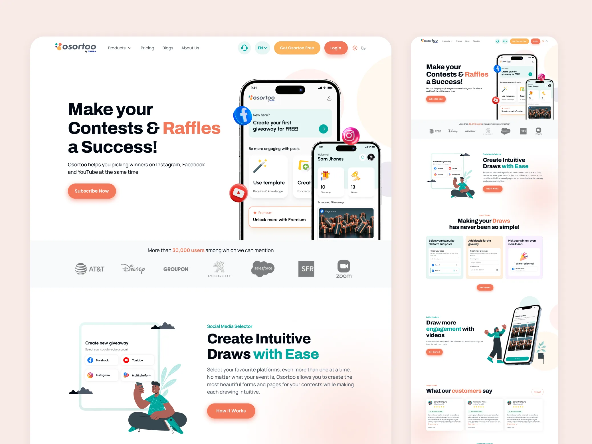 Contests that look ready to win project mockup